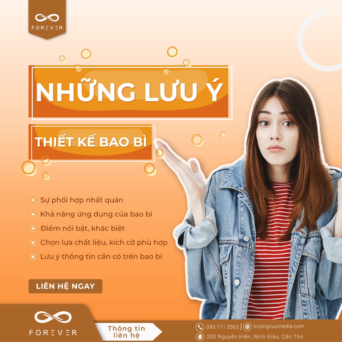 Những điểm lưu ý khi thiêt kế bao bì