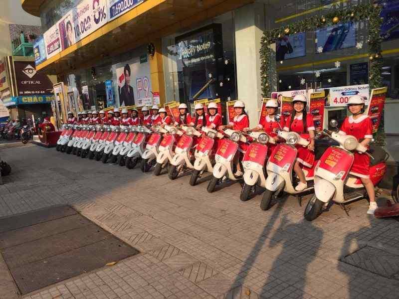Xe máy roadshow - Loại hình roadshow phổ biến nhất